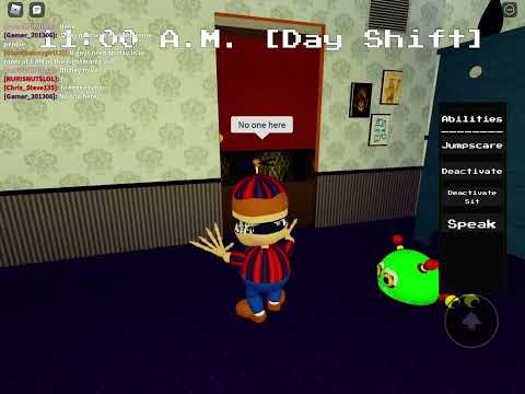 Playing as nightmare balloon boy in Afton family dinner (part 2 Afton family diner)￼