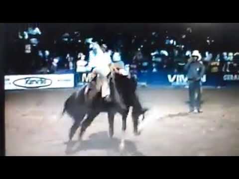 Pedro Gomes Aragão, modalidade cutiano, Rodeio de Leme 1989.