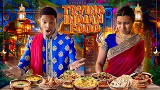 We Tried Indian Food For The First Time... We Weren't Ready!😳