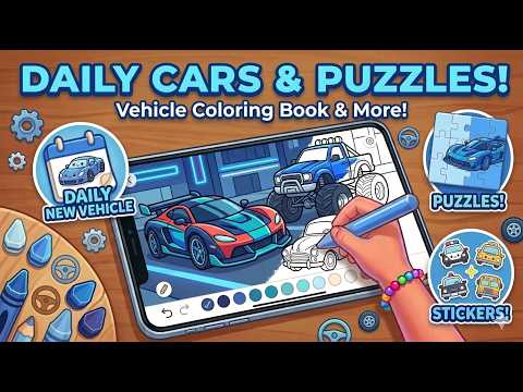 Car Coloring Book for Kids