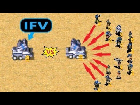 IFV vs All Infantry IFV - Red Alert 2
