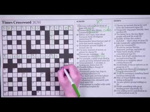 Wordplay Solves the June 26, 2017 Times of London Cryptic Crossword