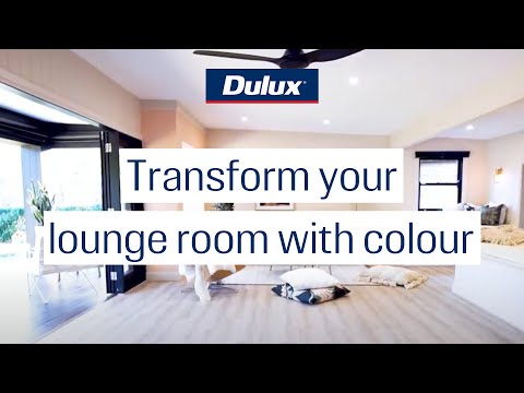 Transform your lounge room with colour | Three Birds Renovations | Dulux