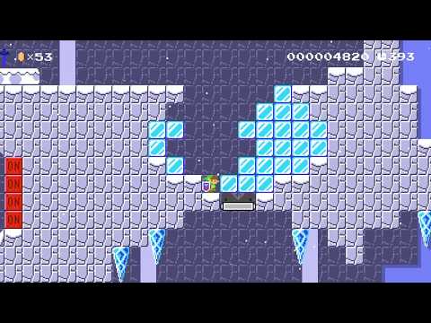 Frostbite Ruins by UnknoSpark - Super Mario Maker 2 - No Commentary 1bz