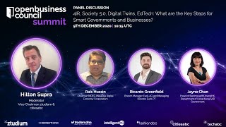 4IR, Society 5.0 Digital Twins, EdTech what are the key steps for Smart Governments and businesses?