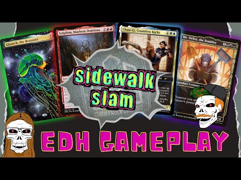CCO's SideWalk Slam - THE MOST FUN MTG Commander Gameplay | EDH