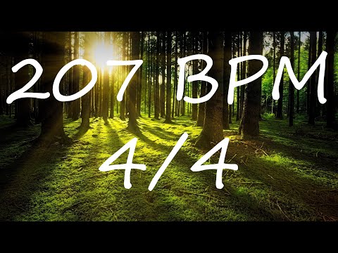 207 BPM 4/4 Claves Metronome