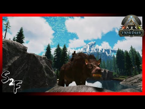 STRUGGLING TO TAME AN ANDREWSARCHUS!! - ARK: Fjordur (Ep. 4)