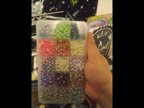 1740pcs Gradient Imitation Pearls Faux ABS Pearls Beads Smooth Rainbow Beads for DIY Jewelry  Review