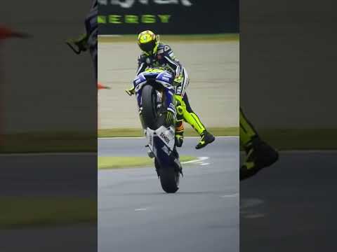 Valentino Rossi NacNac Wheelie!