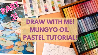 Oil Pastel Paint Along Part 3! Plus opening a sketchbook and new supplies!