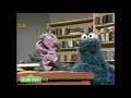 Sesame Street Cookie Monster In The Library Box Of Cookies Explosion For Gregory DiBruno