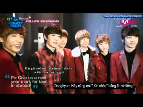 [BFVN Vietsub] 120119 RT M Countdown - BOYFRIEND CUT