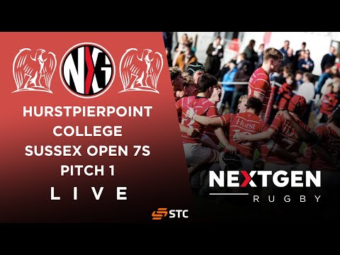 LIVE RUGBY: HURSTPIERPOINT COLLEGE U18 SUSSEX OPEN 7s | SCHOOL 7s - PITCH ONE