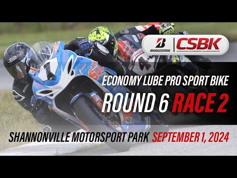 2024 Bridgestone CSBK - Economy Lube Pro Sport Bike Round 6, Race 2 at Shannonville Motorsport Park