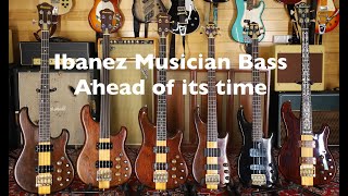 Video thumbnail for Ibanez Musician Bass Pt 1. Ahead of its time by Aphek Recording Studio