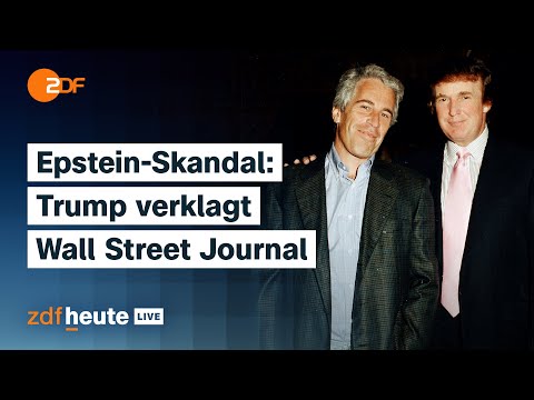 US-Journalist Kirschbaum: „Trump ist wirklich stinksauer“ | ZDFheute live zum Fall Epstein