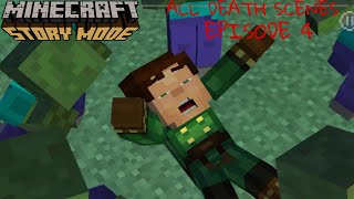 Download lagu Minecraft Story Mode All Death Scenes Episode 4... mp3