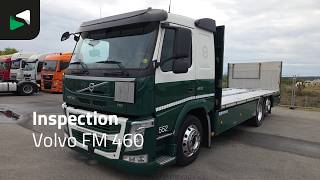 Volvo FM 460 6X2 700cm platform Lift+steering axle Retarder 1000kg Lad Pritsche LKW | Bild 4 - Autoline