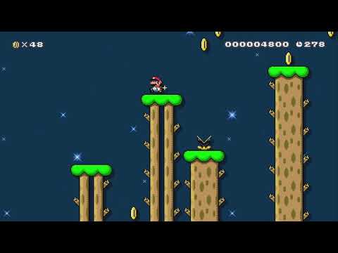 Introduction To Parkour by Joe_Tendo - Super Mario Maker 2 - No Commentary 1bw