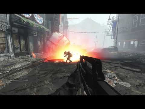 Fallout 4 - M2 Flamethrower - NPC test