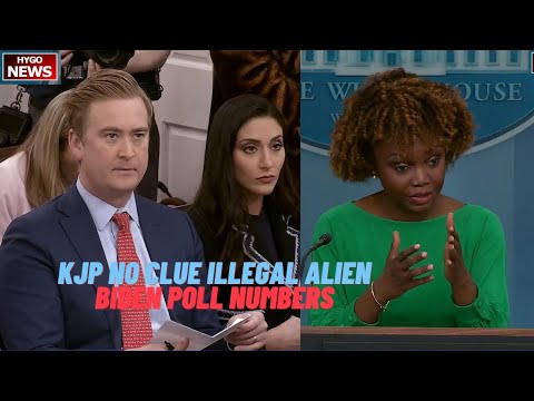 KJP No Clue About Illegal Alien Arrested; Sullivan Bizarre Response Biden Reaction To Poll Numbers