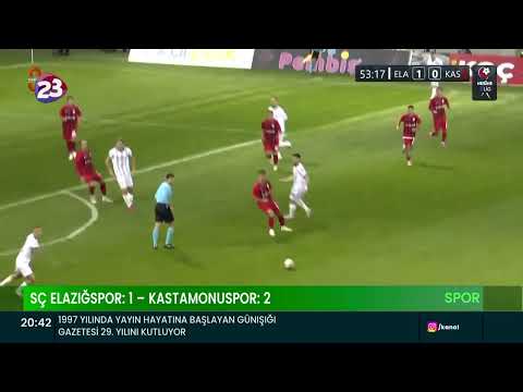 SG ELAZIGSPOR: 1 – KASTAMONUSPOR: 2