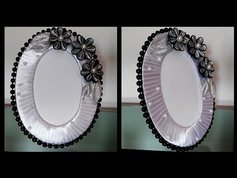 اطار صورة بخطوات بسيطة جدا /أعمال فنية / How To Make Photo frame / DIY