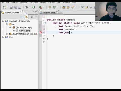 31 Java Programming Tutorial Enhanced For Loop Omer Gezer Wmv