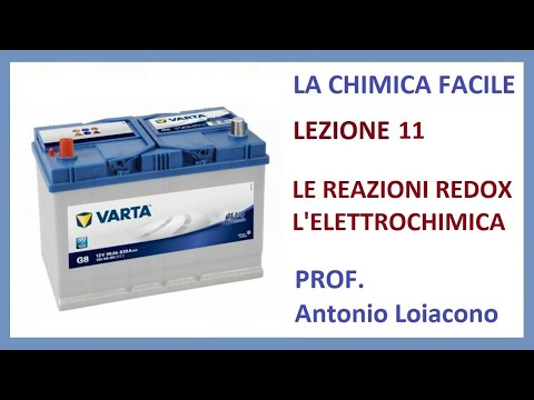 LA CHIMICA FACILE - Lezione 11 - Le Ossidoriduzioni
