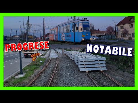 Linia 18b in Arad | Lucrari de modernizare linii de tramvai Confectii - Capitan Ignat