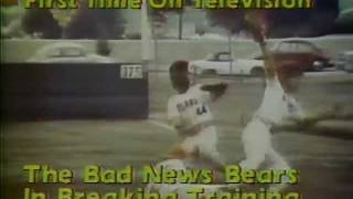 ABC promo Bad News Bears in Breaking Training 1980