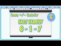 Fact Family 6 1 7