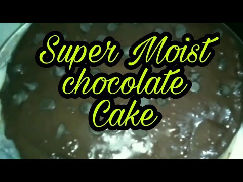 Super Moist Chocolate Cake with out oven by saeeda in the kitchen