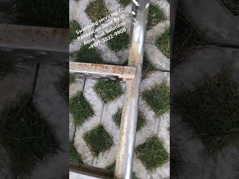 Blue ABS Robot Pool Cleaners, Size: Standard video by Aqua Pool Solutions