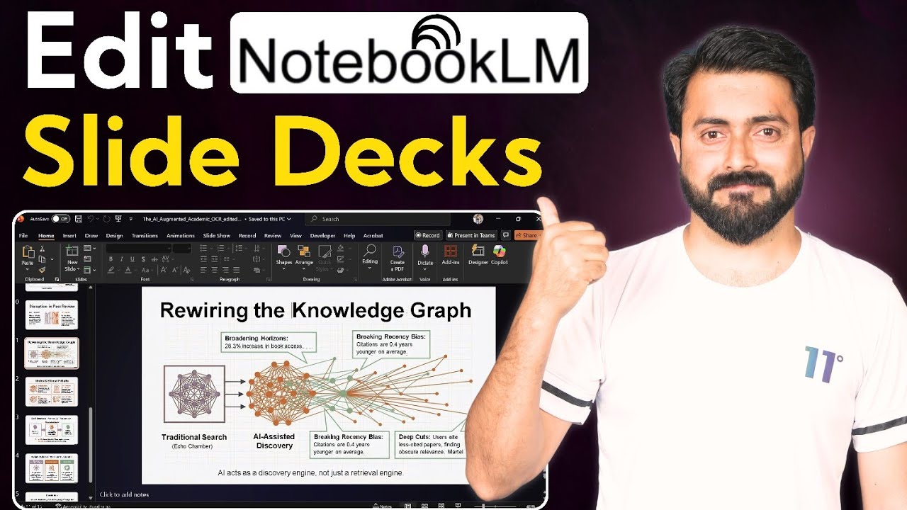 How to Convert NotebookLM PDF Slides to Editable PowerPoint | PDF to Editable PPT