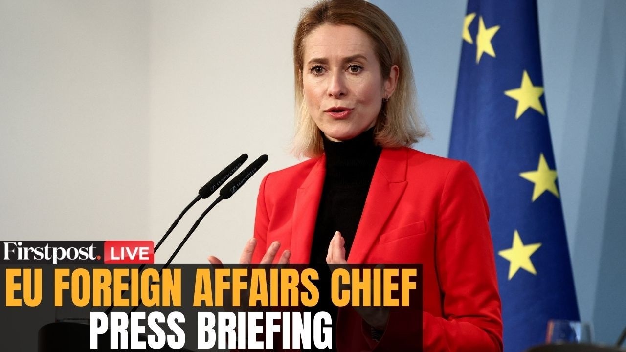 LIVE: EU Foreign Affairs Chief Kaja Kallas Holds Briefing on EU Energy Meeting | West Asia War |N18G