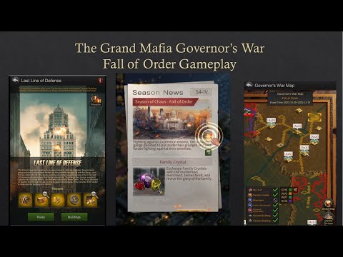 [The Grand Mafia] Governor's War Season of Chaos, Fall of Order