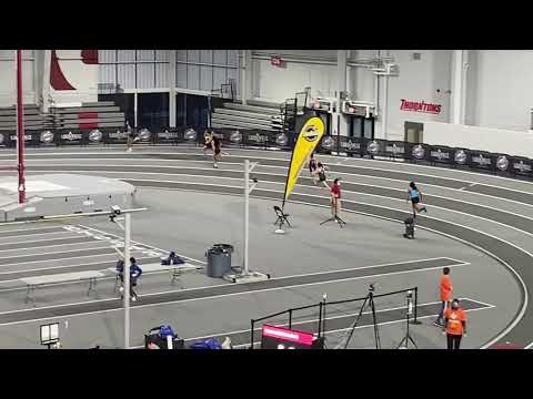 Girls 200m Dash - Section 3 - Louisville Indoor Games 2/27/2021