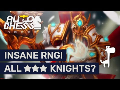 ★★★ KNIGHTS EVERYWHERE!? Dota Auto Chess EPIC ELVES VS RNG KNIGHTS! Video