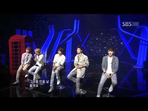 SHINee - Hello (SHINee - Hello) @ SBS Inkigayo Popular song 101024