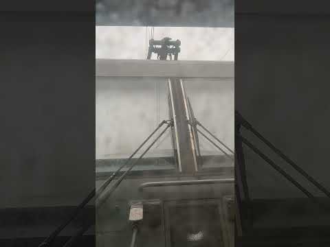 View of TRAXX locomotive while departing #shorts