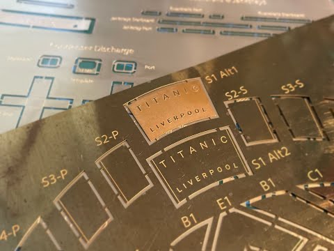 Trumpeter Titanic Build  MiniBrass Photoetch