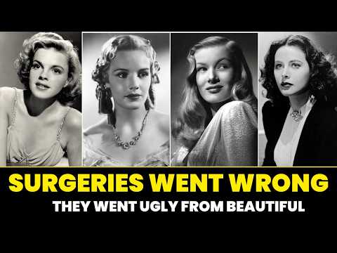 22 Golden Age Actresses Who Lost Their Beauty in Tragic Ways