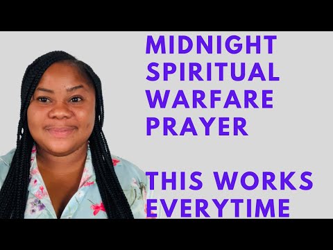 Midnight Spiritual warfare prayer | unlocking your greatness this year