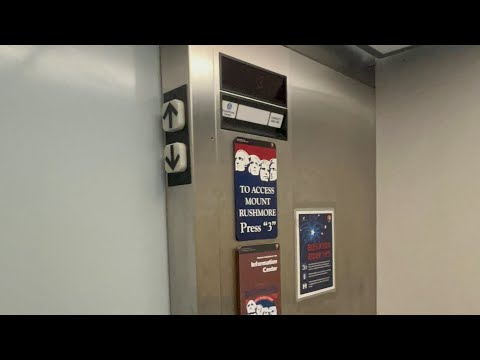 Broken Dover Buzzer! | ThyssenKrupp Impulse Hydraulic Elevator (1) @ Mount Rushmore - Keystone, SD