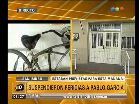 Suspenden las pericias a Pablo García - Telefe Noticias