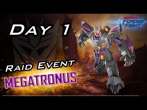 Megatronus Raid Event - Day 1 Livestream