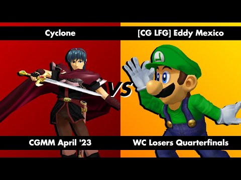 Cyclone ( Marth ) vs CG LFG | Eddy Mexico ( Luigi ) - [ WC Losers Quarterfinals ]