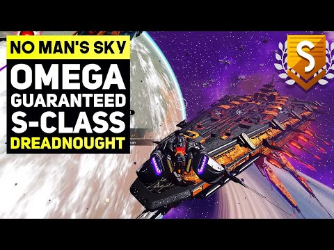 No Man's Sky OMEGA - How To Get  The NEW S-CLASS Dreadnought Fast & Easy (NMS Update 4.5 Tips)
